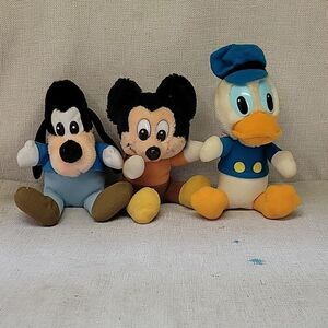 Disney Mickey Mouse, Pluto for Mickey's Christmas Carol and Donald Duck